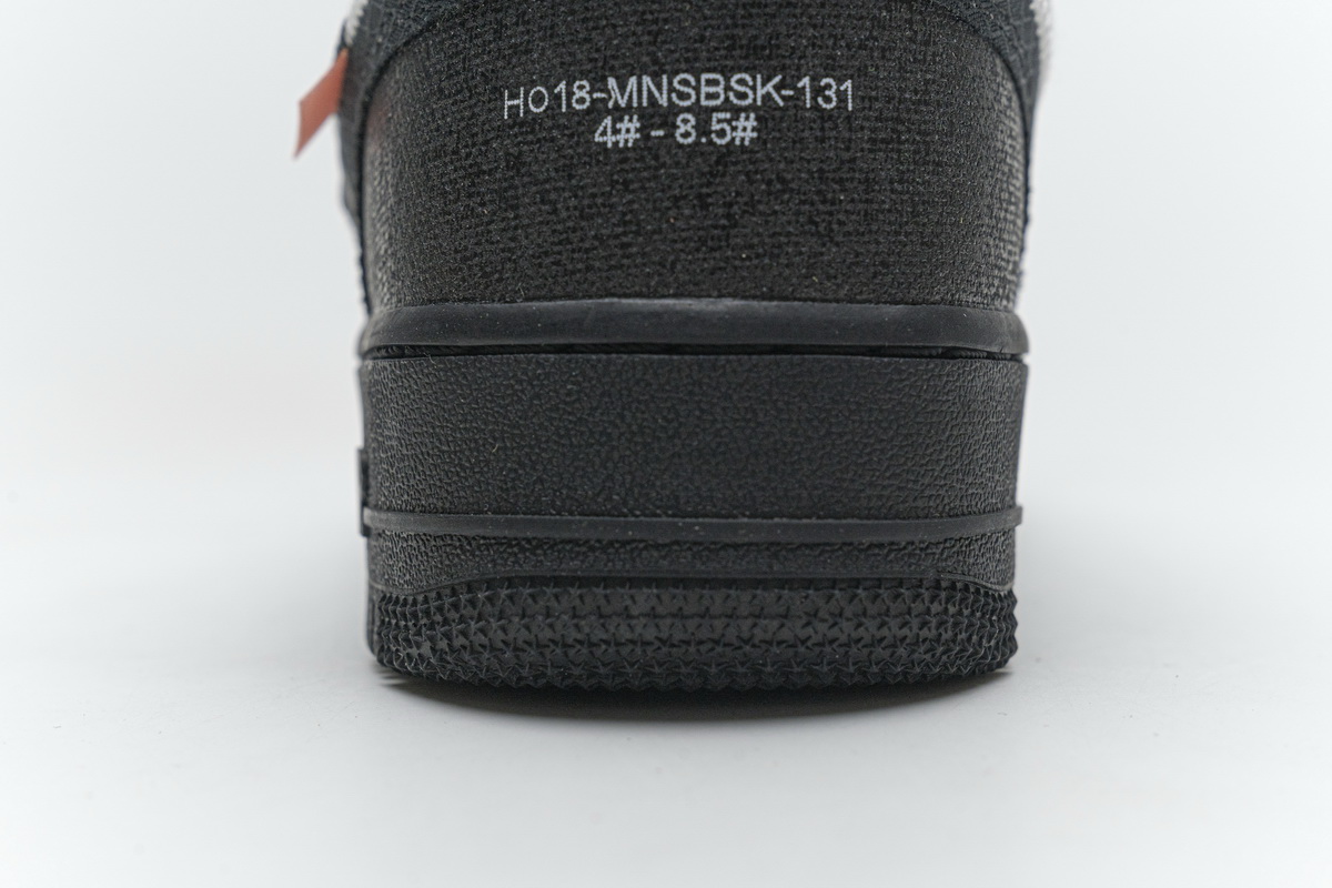 Off White X Nike Air Force 1 Black Ao4606 001 24 - www.kickbulk.cc